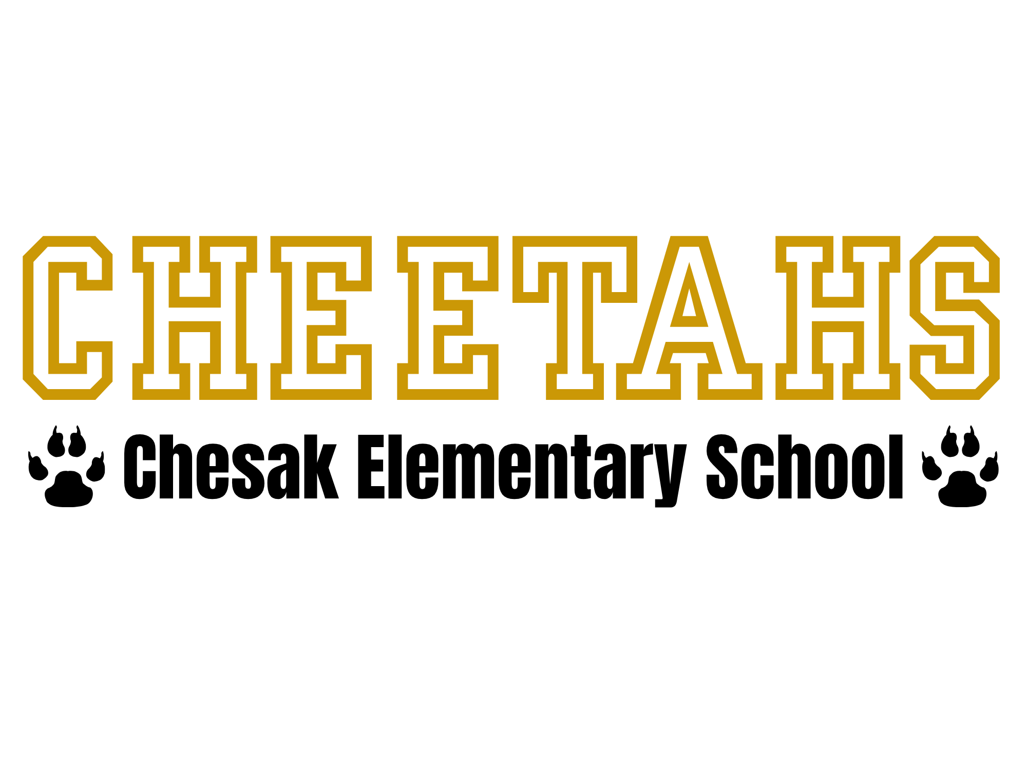 Cheetahs Chesak Elementary T-shirt