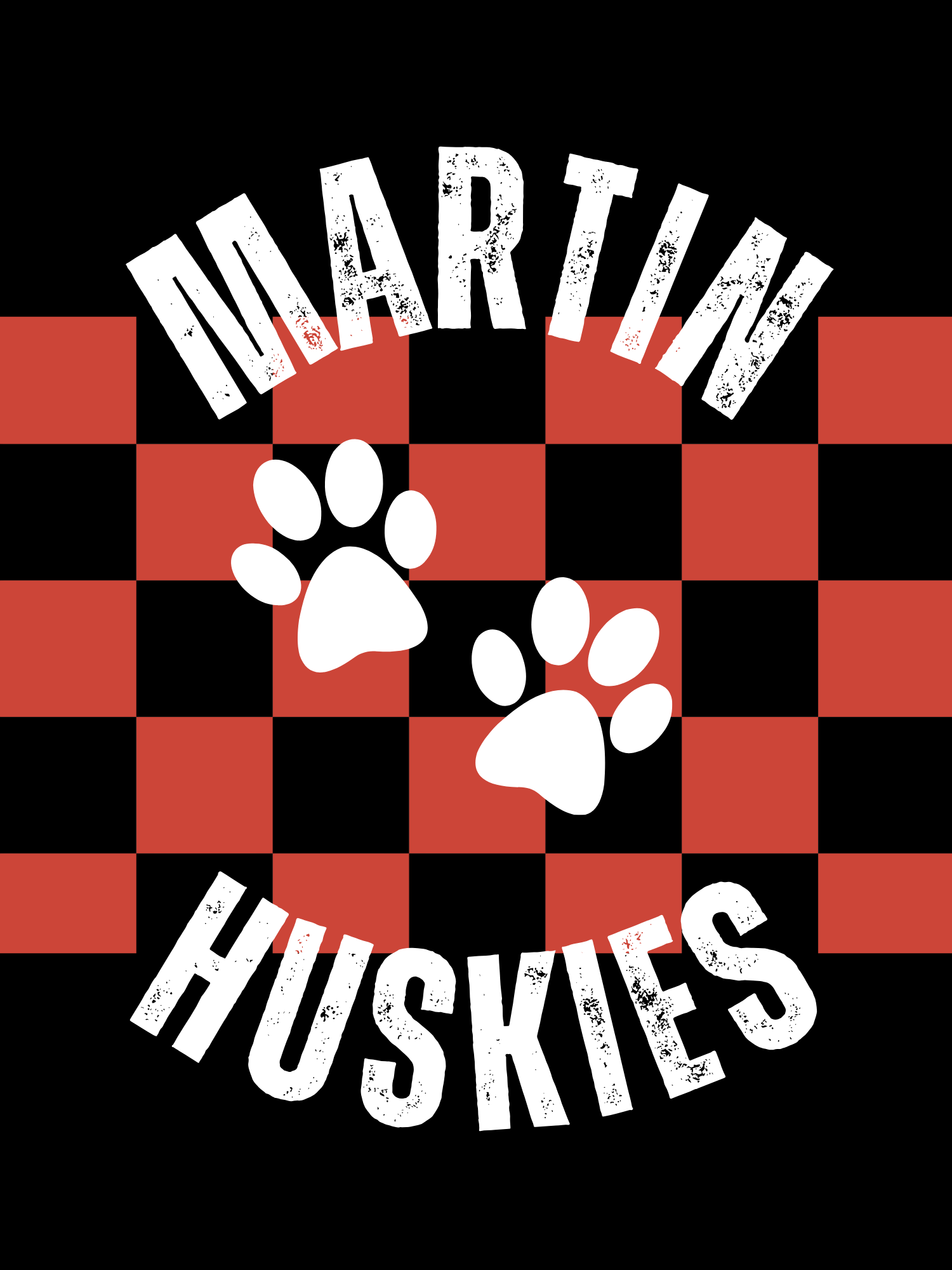 Martin Checkerboard Long-Sleeve Tee