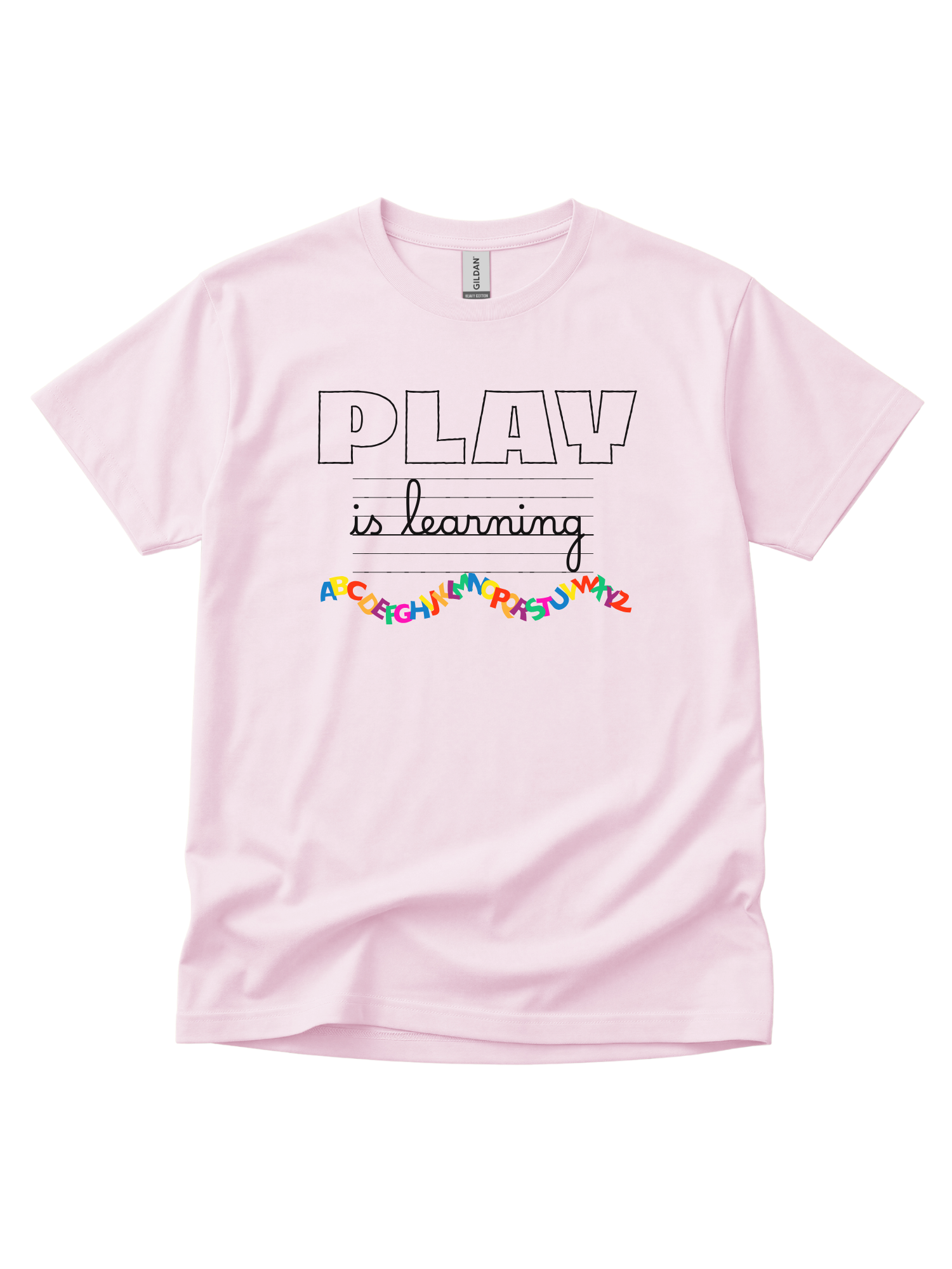 Play is Learning Alphabet T-Shirt