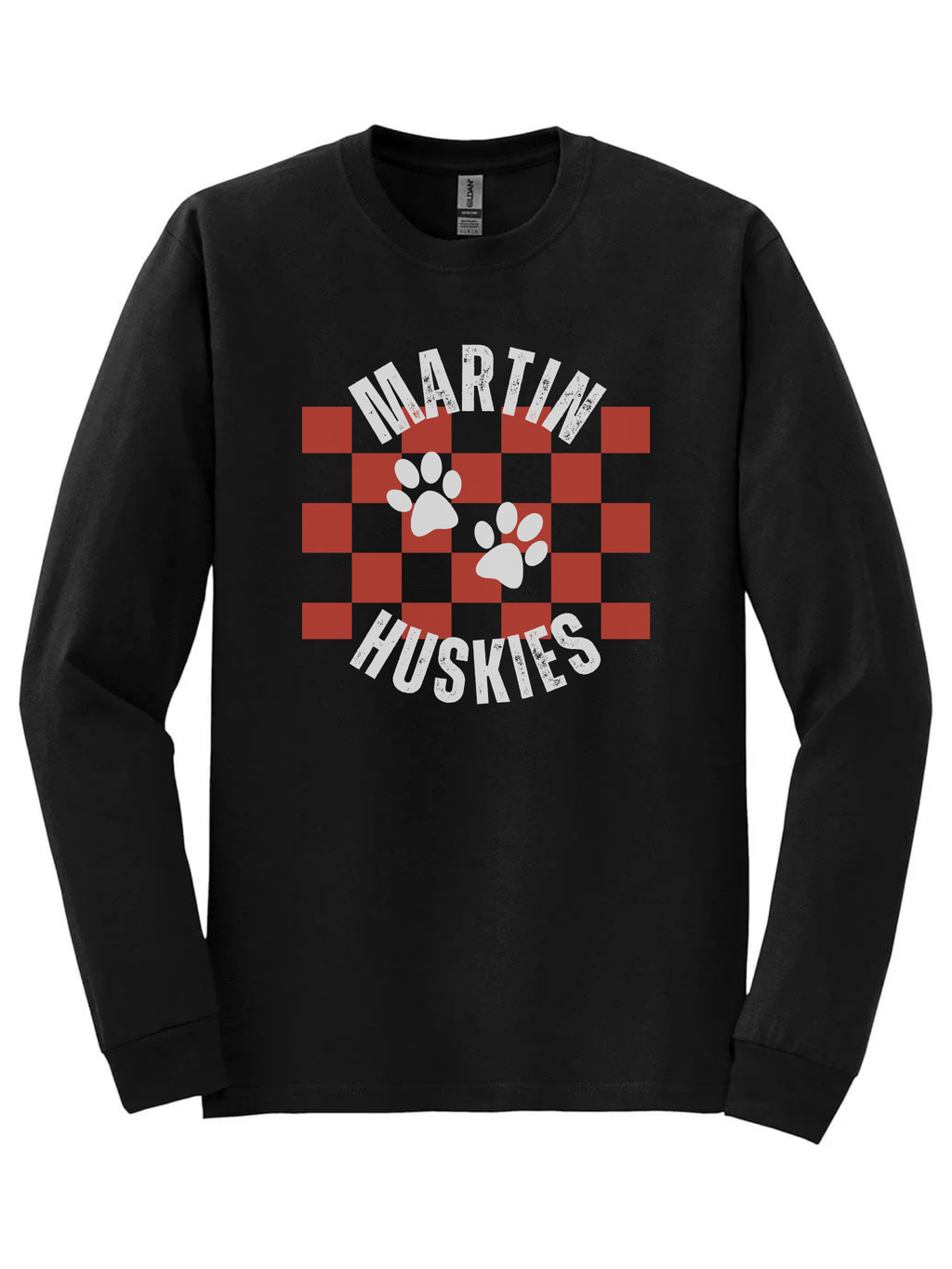 Martin Checkerboard Long-Sleeve Tee