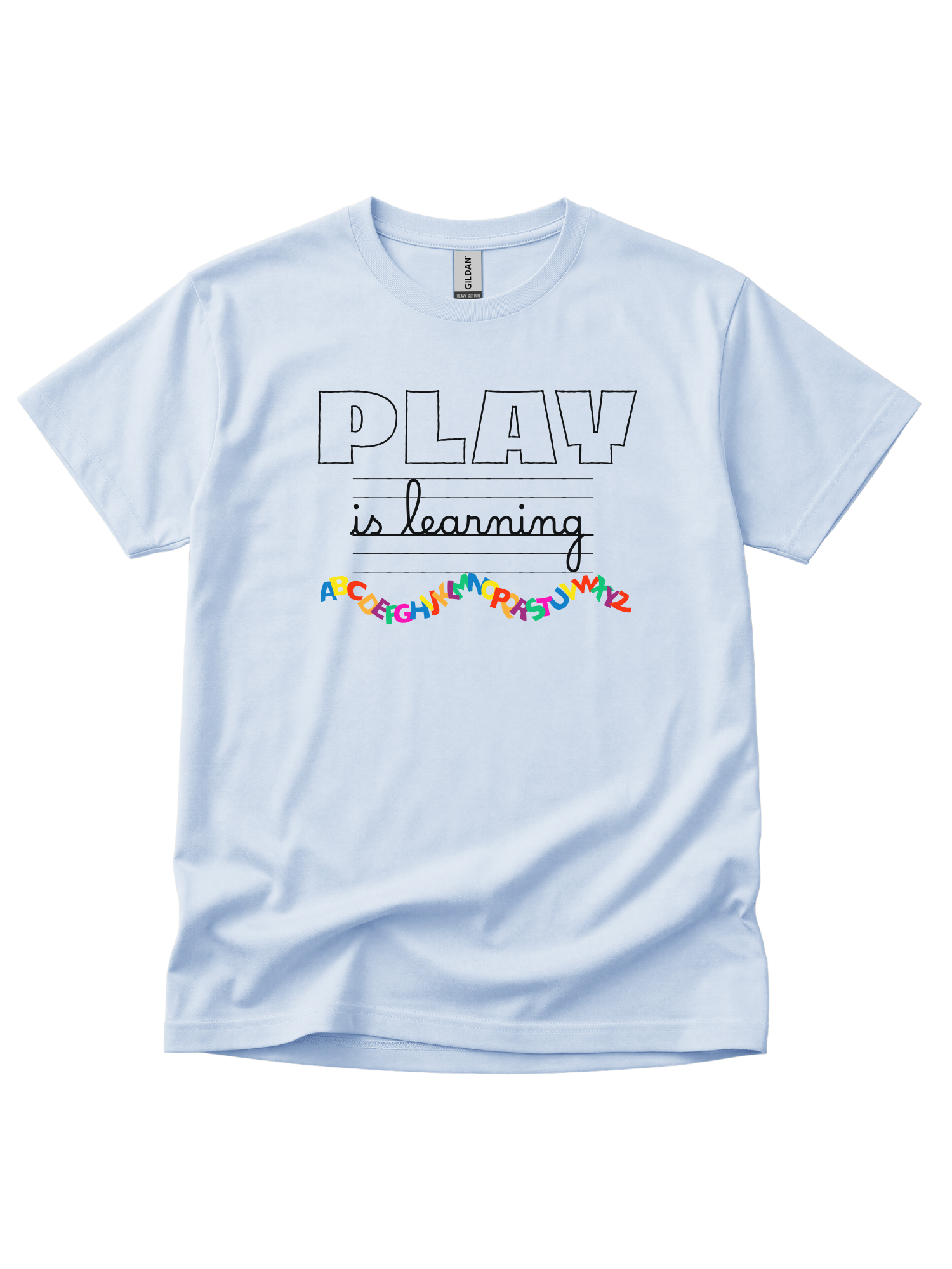 Play is Learning Alphabet T-Shirt