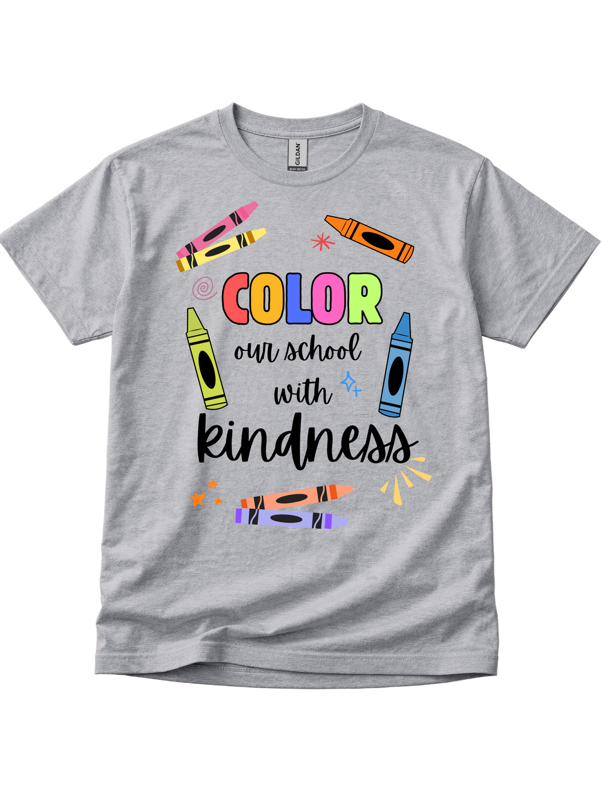 "Color our School with Kindness" Chesak 2026 Theme T-shirt