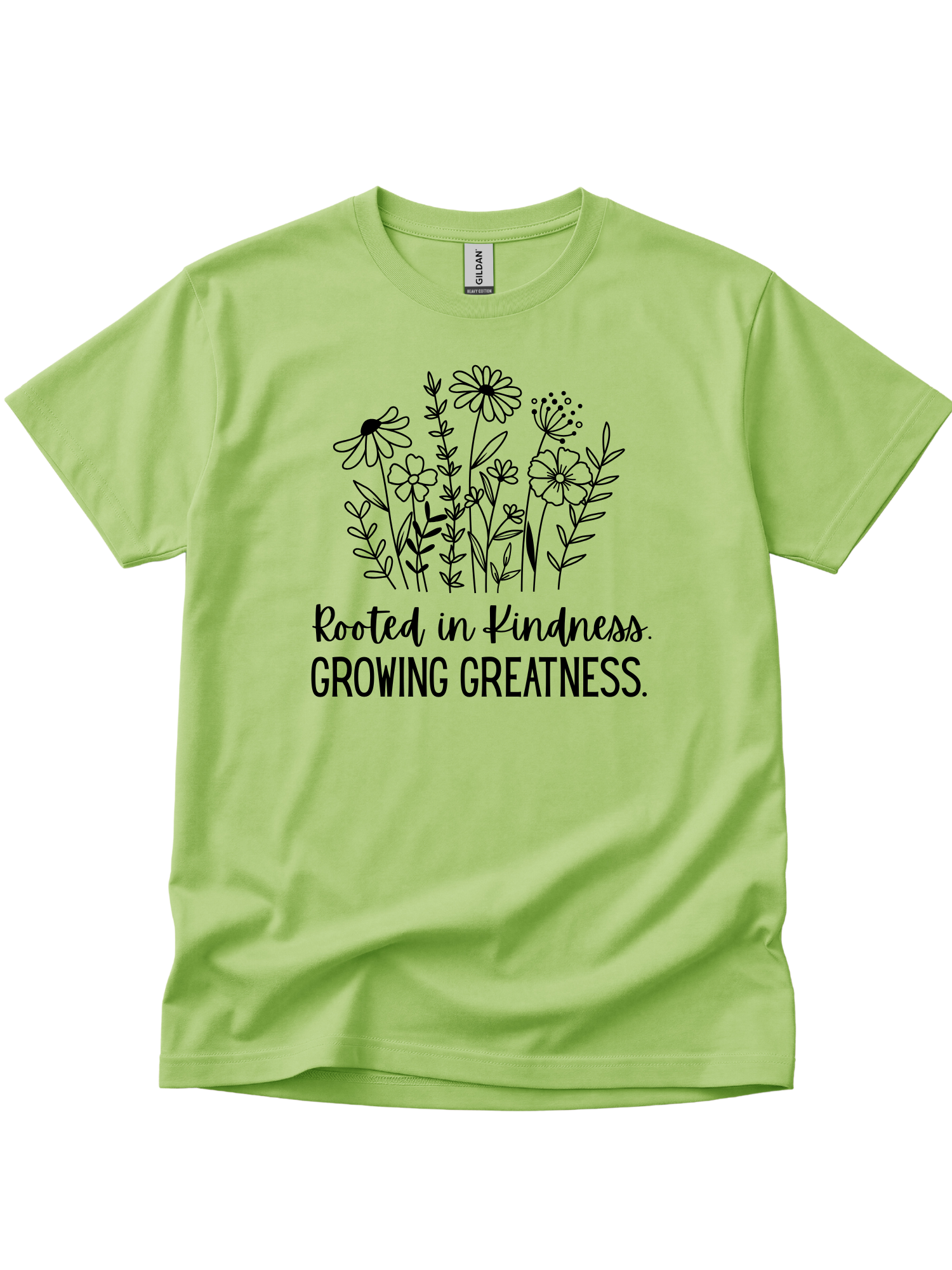 Rooted in Kindness, Growing Greatness T-shirt