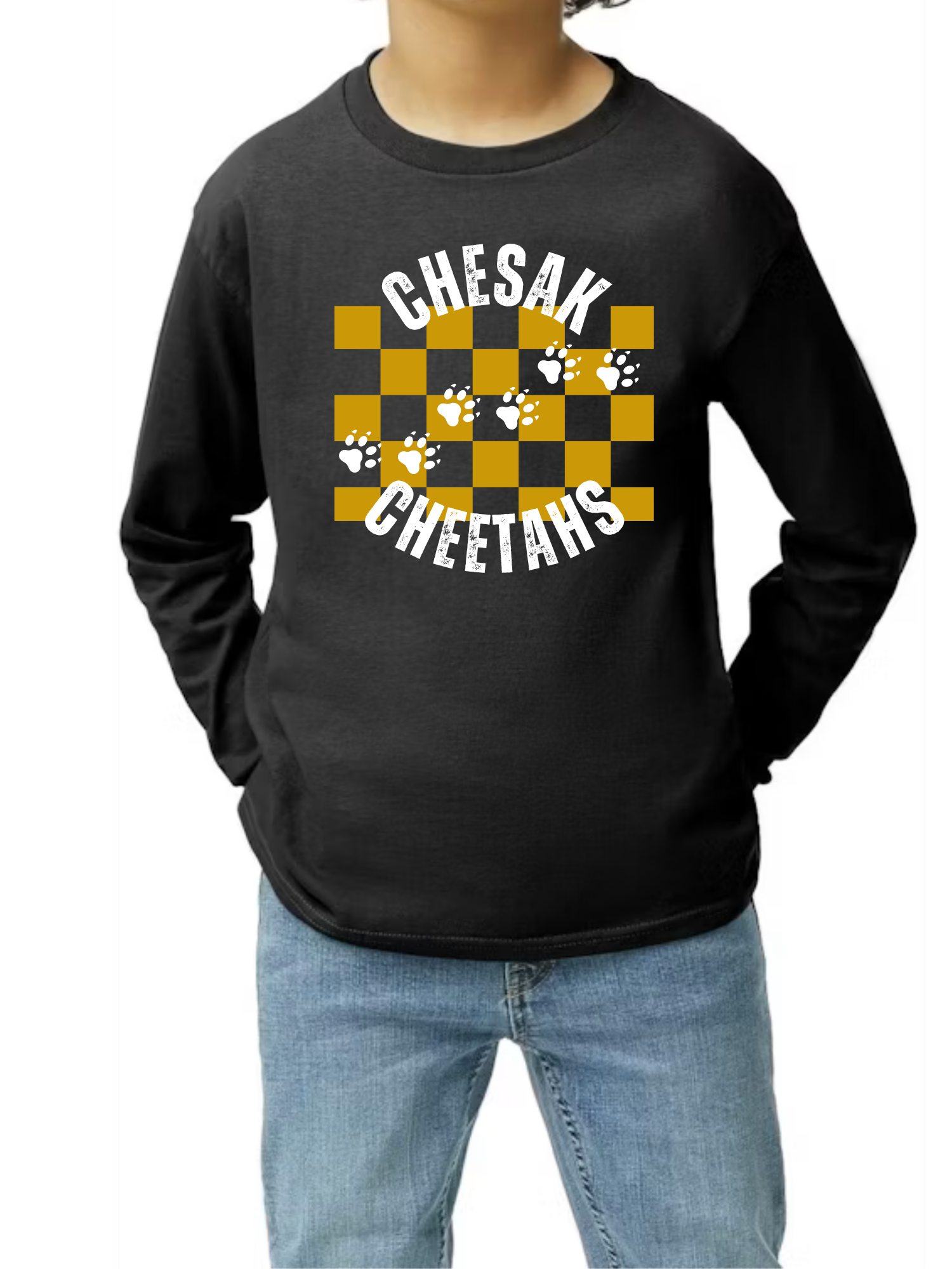 Chesak Checkerboard Long-Sleeve