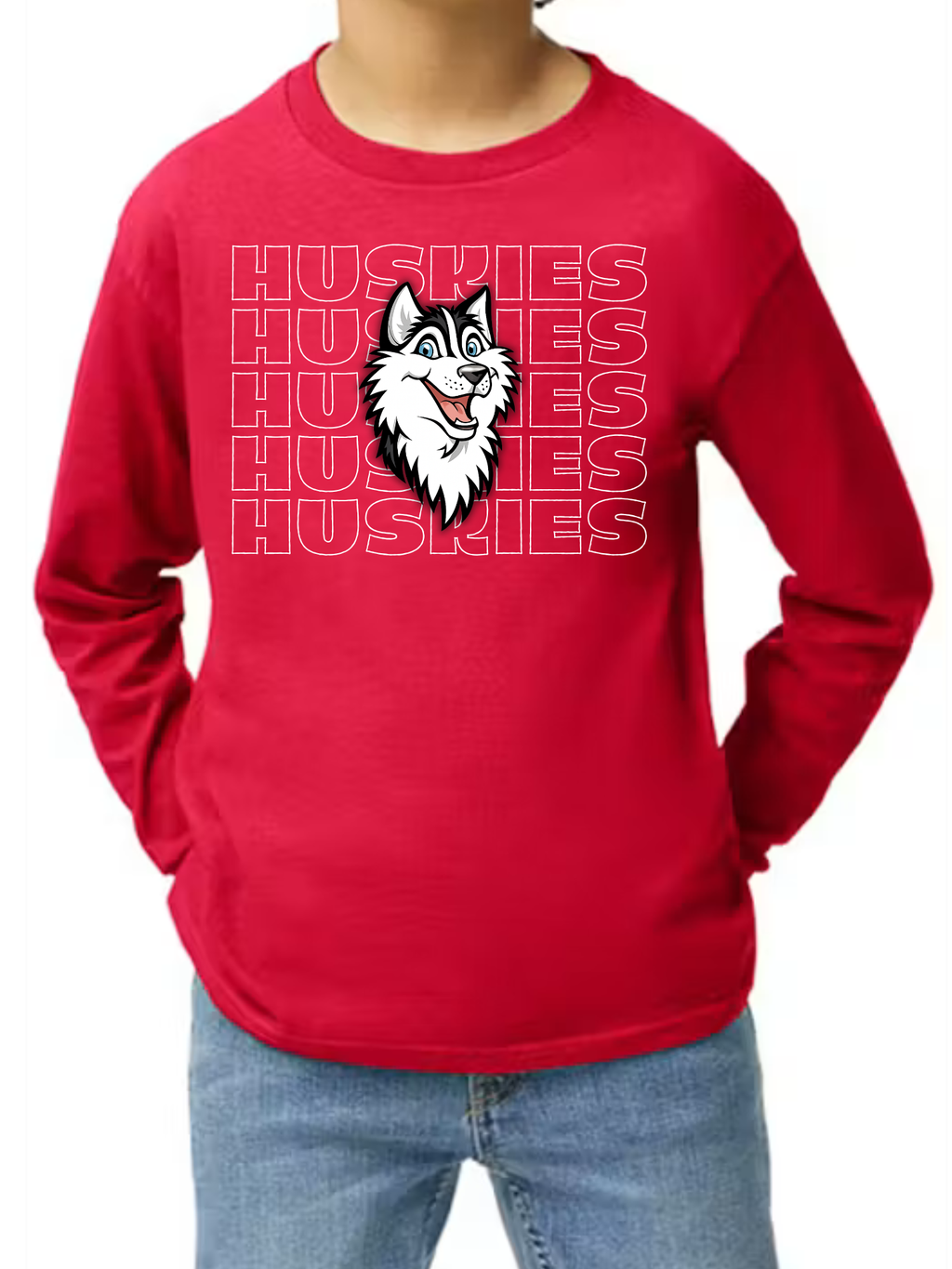 Huskies Long Sleeve Tee