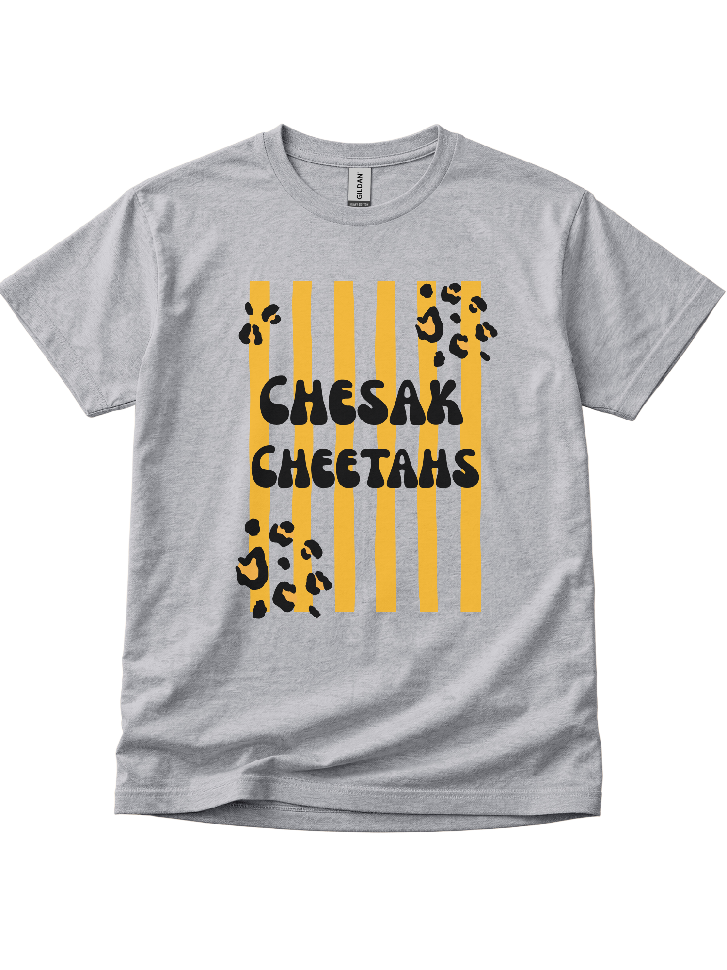 Chesak Cheetas Striped T-shirt