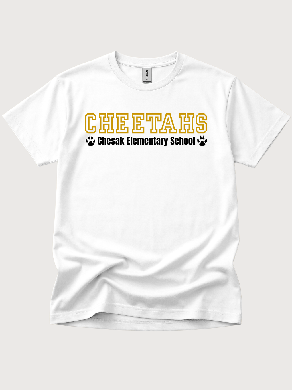 Cheetahs Chesak Elementary T-shirt