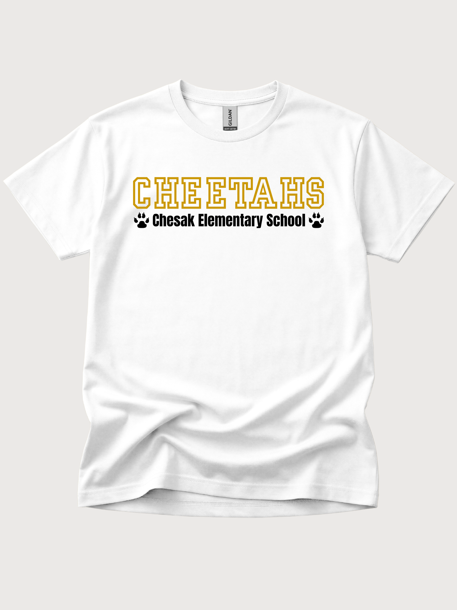Cheetahs Chesak Elementary T-shirt